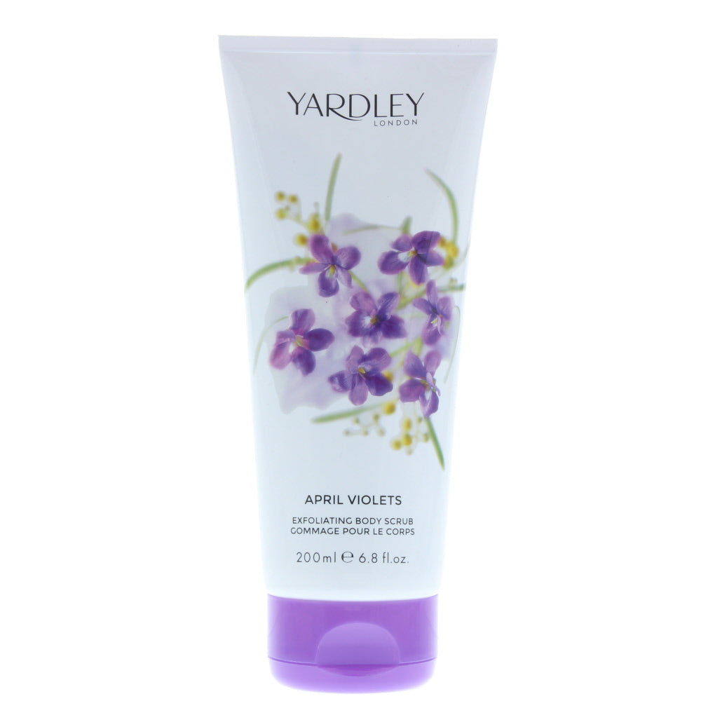 Yardley April Violets Exfoliating Body Scrub
