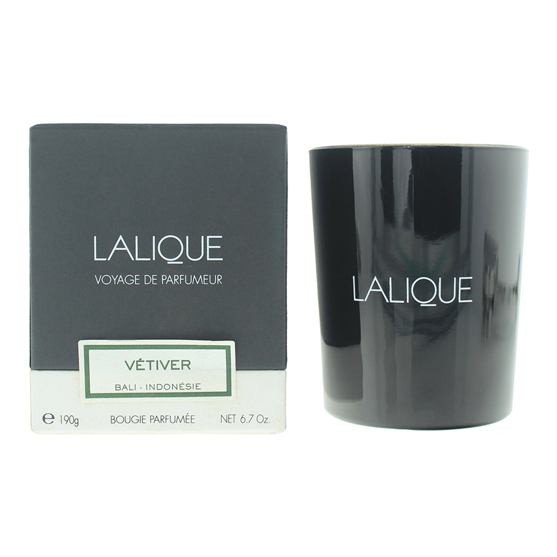 Lalique Candle - Vetiver Bali