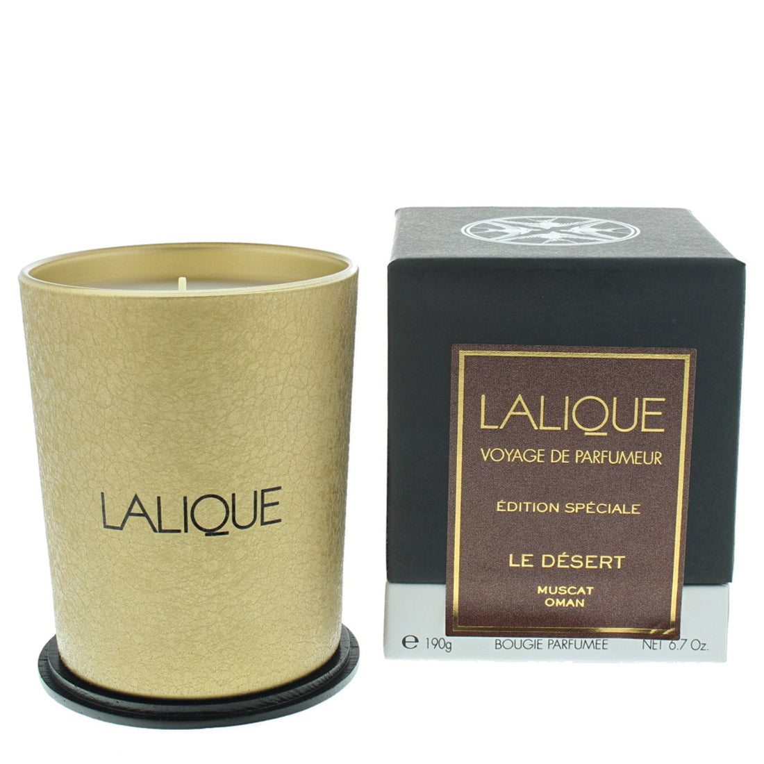 Lalique Candle - Le Desert Muscat Special Edition