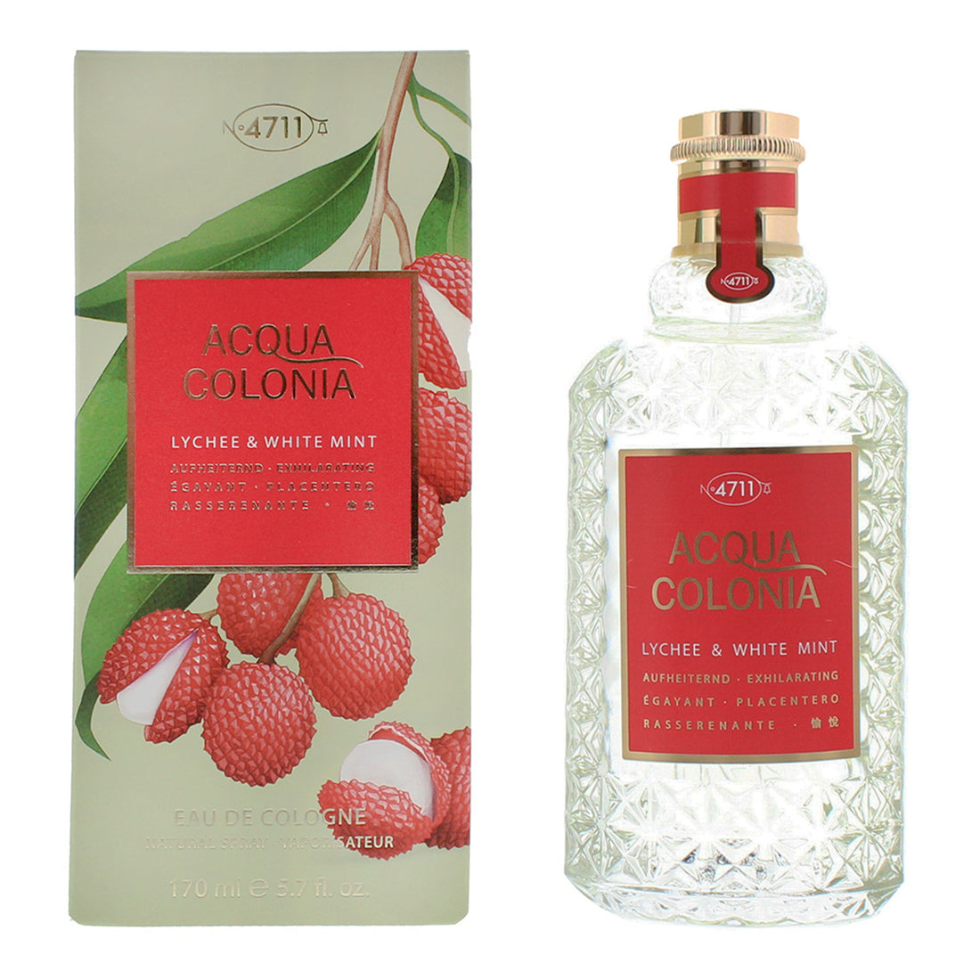 Mäurer & Wirtz 4711 Acqua Colonia Lychee & White Mint Eau de Cologne