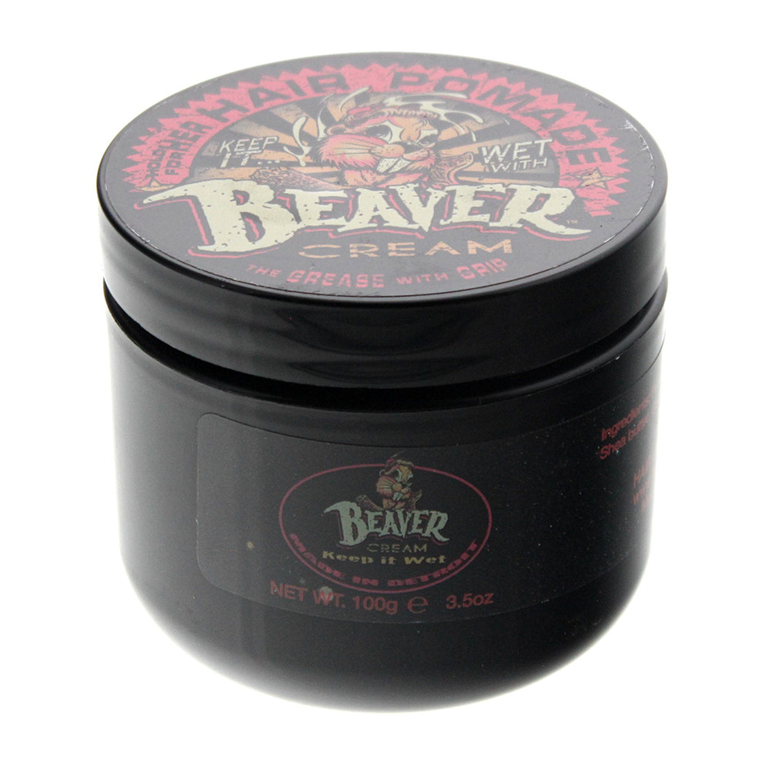 Cock Grease Beaver Oil Base Hair Pomade