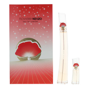 Kenzo Flower Eau de Lumiere Gift Set 100ml EDT + 15ml EDT