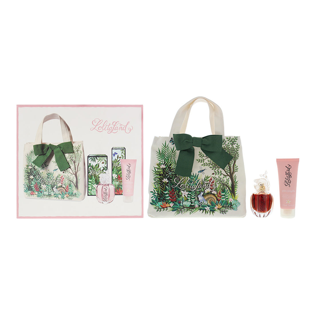 Lolita Lempicka LolitaLand Gift Set 40ml EDP + 75ml Body Lotion + Bag