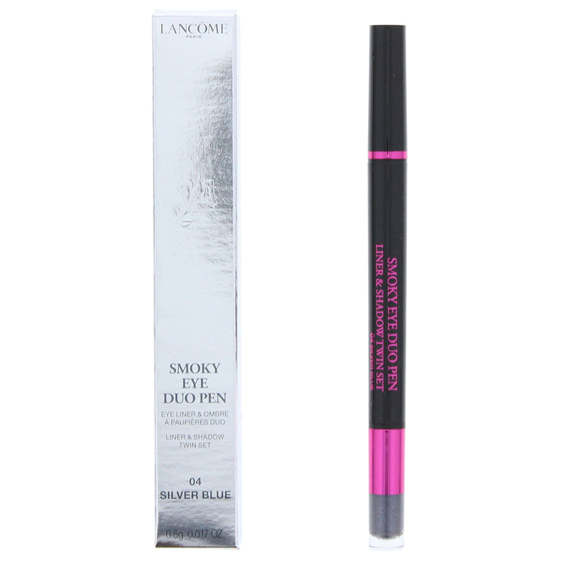 Lancôme Smoky Eye Duo Pen - 04 Silver Blue