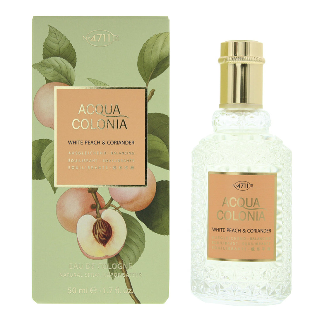 Mâurer & Wirtz 4711 Acqua Colonia White Peach & Coriander Eau de Cologne