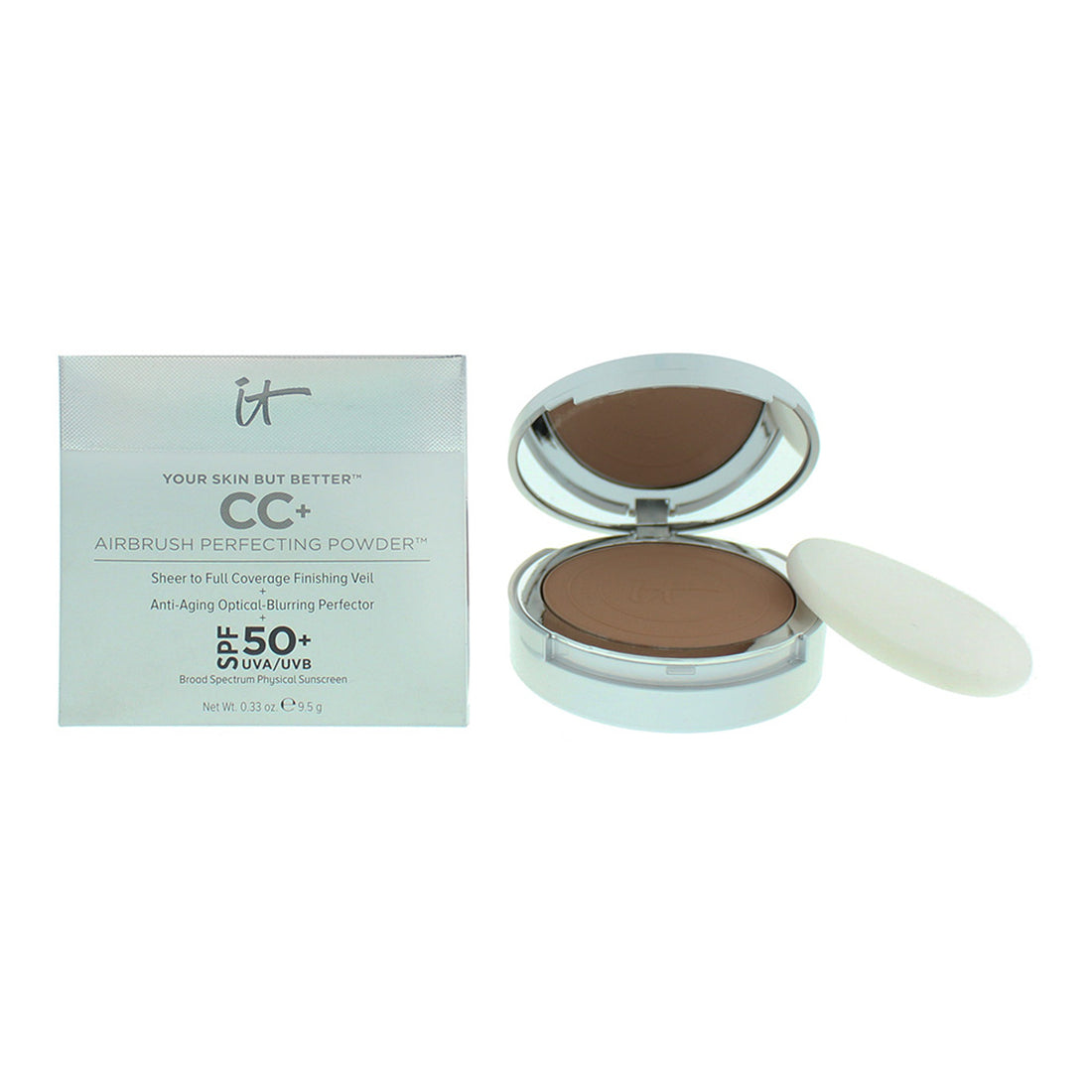 It Cosmetics Your Skin But Better CC+ Airbrush Perfecting Powder - Deep