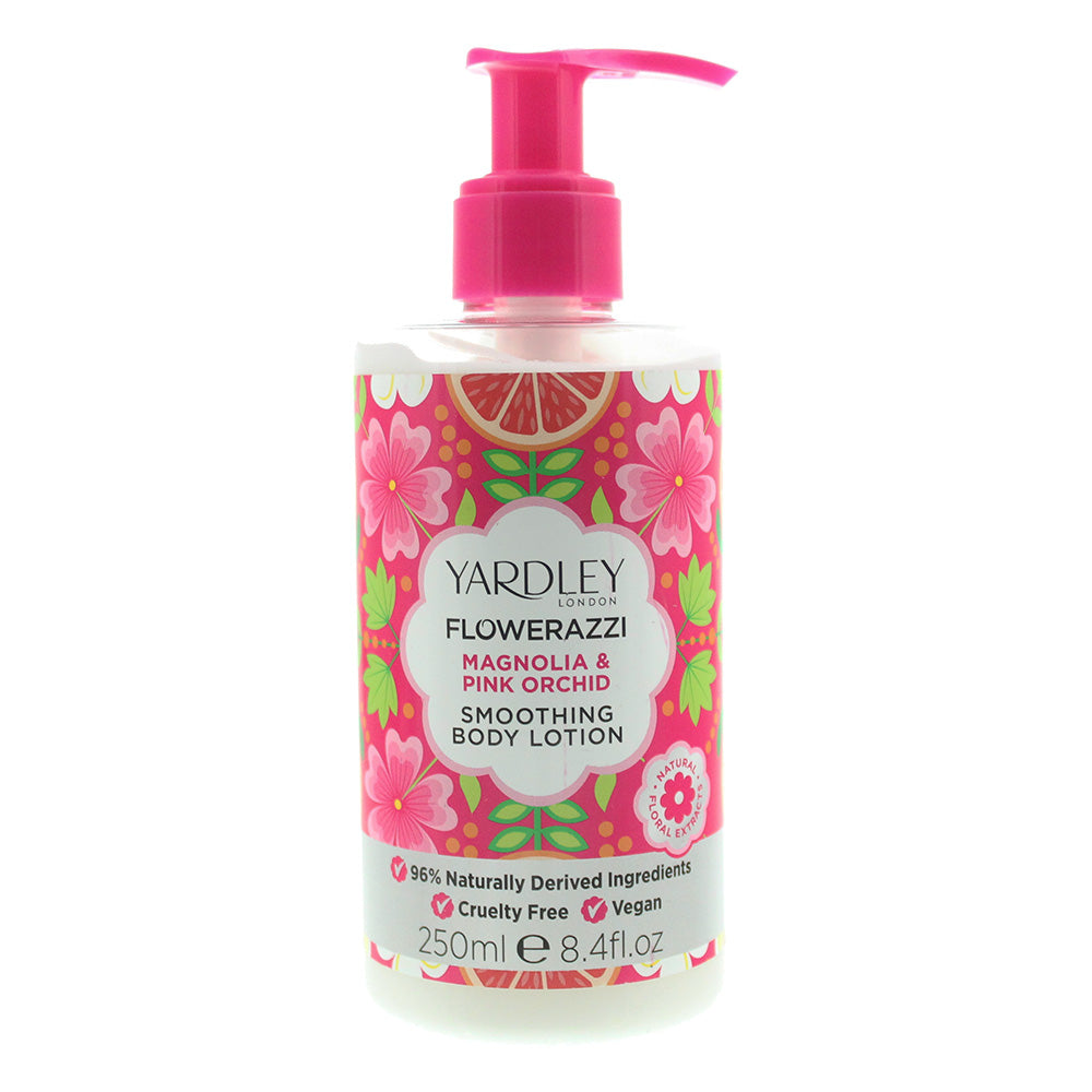 Yardley Flowerazzi Magnolia & Pink Orchid Body Lotion