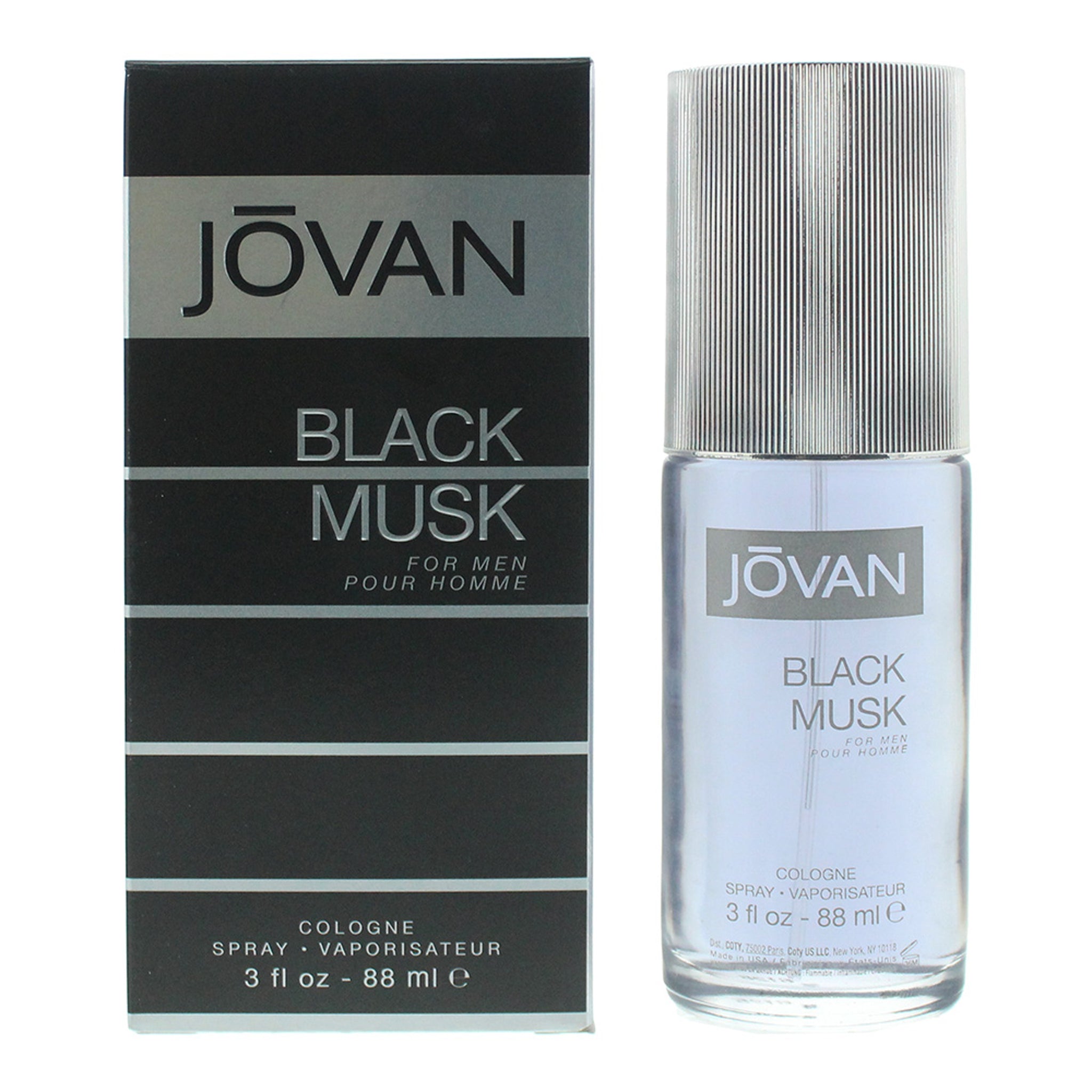 Jovan Black Musk Eau De Cologne