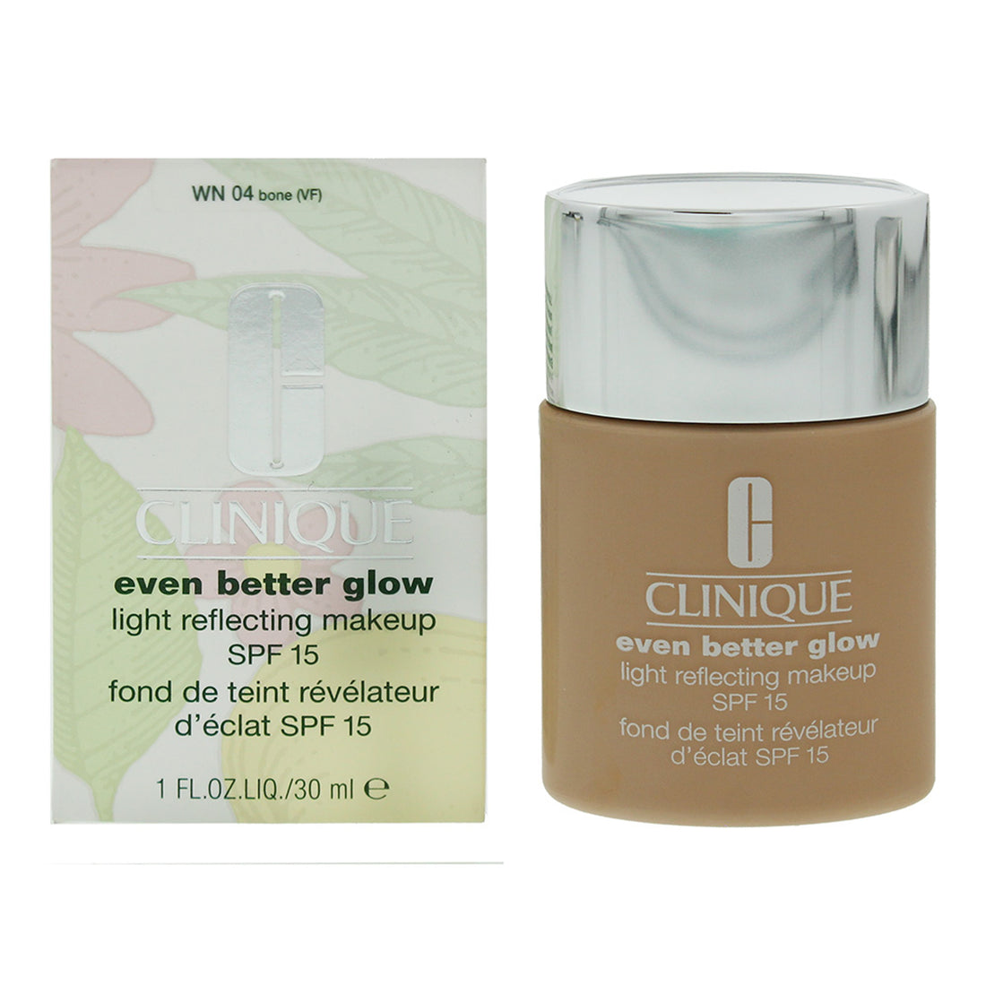 Clinique Even Better Glow Light Reflecting Liquid Foundation SPF15 - 04 Bone