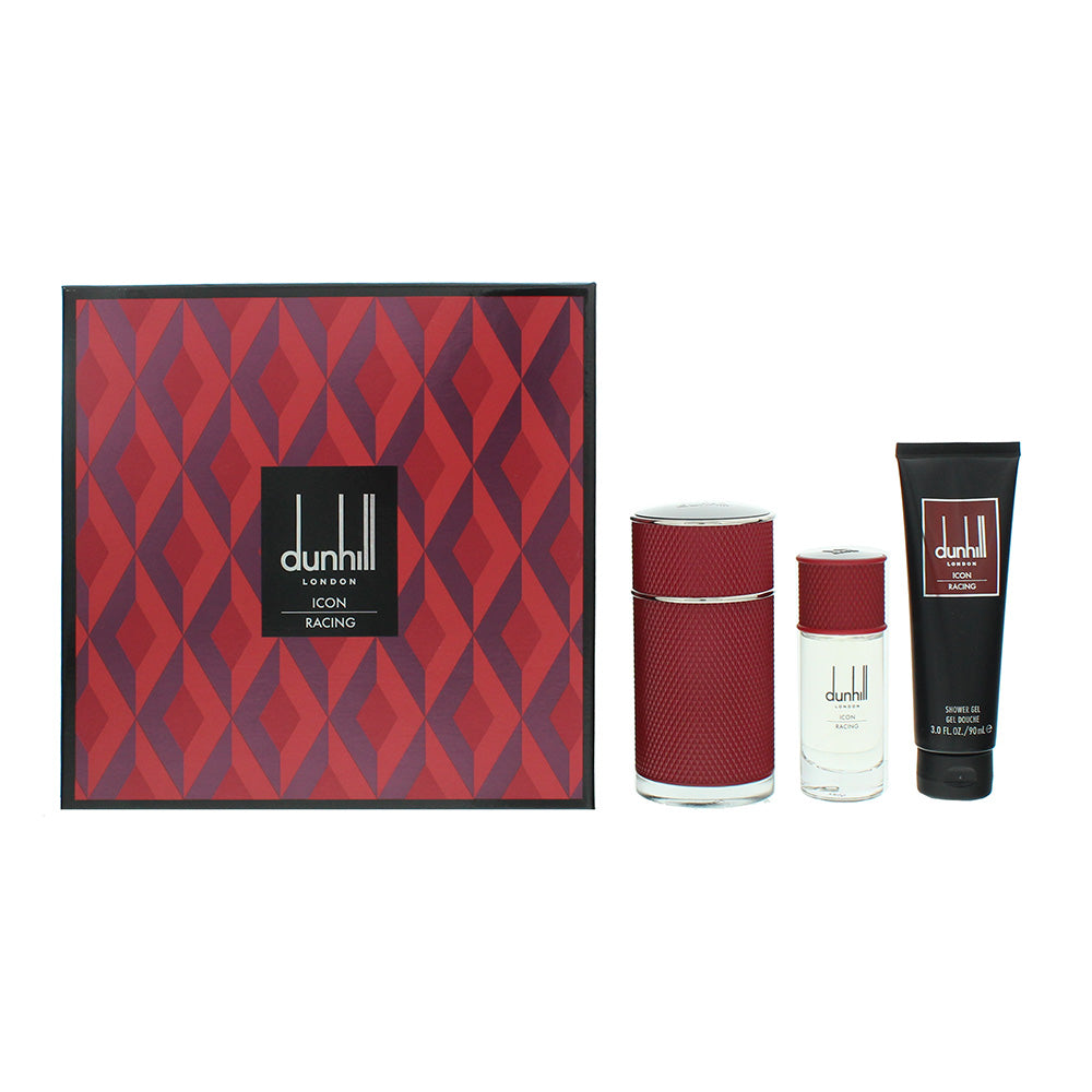 Dunhill Icon Racing Red Gift Set 100ml EDP + 30ml EDP + 90ml Shower Gel