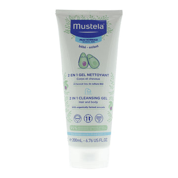 Mustela Bebe 2 in 1 Cleansing Hair And Body Gel