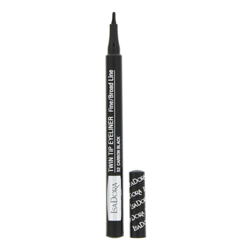 IsaDora Twin Tip Eyeliner - 52 Carbon Black