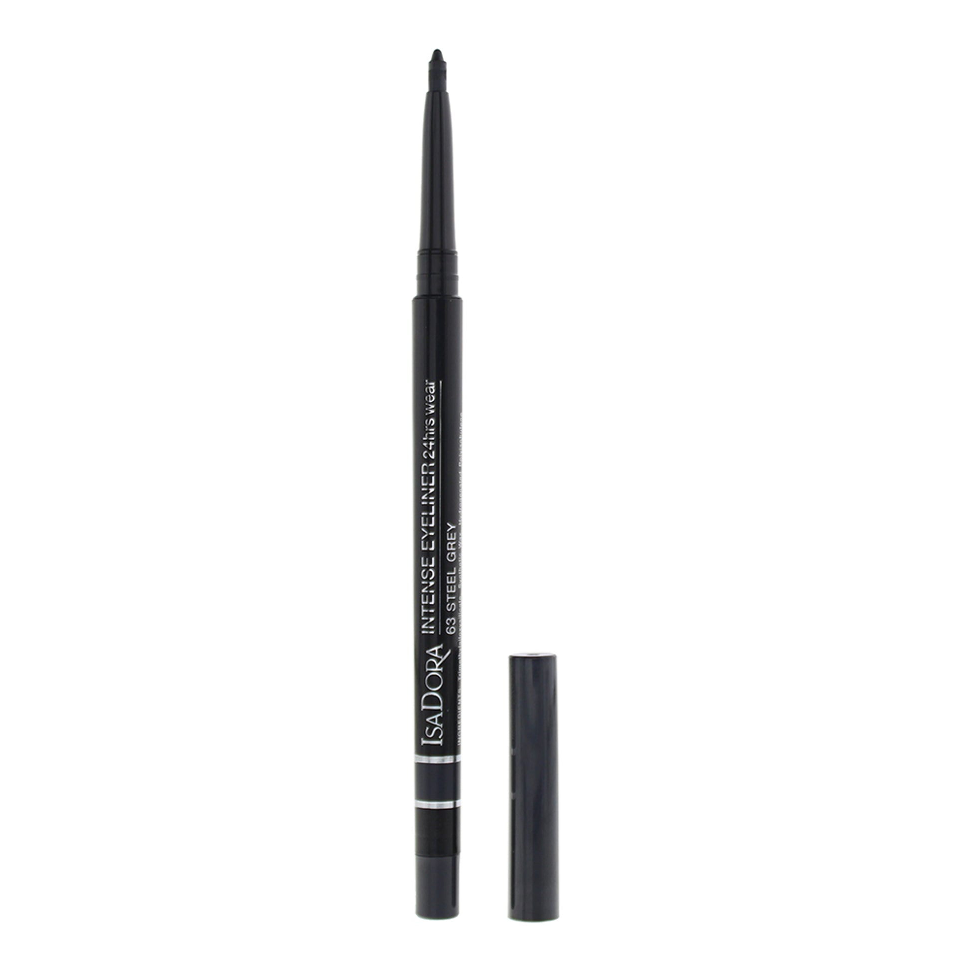 IsaDora Intense Eyeliner 24h Wear - 63 Steel Grey