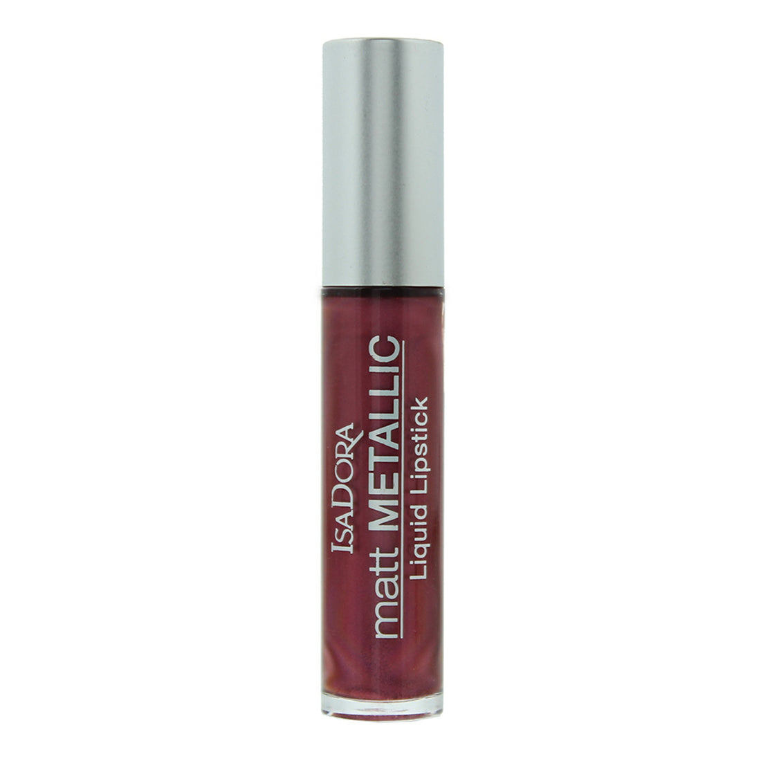 Isadora Matt Metallic Liquid Lipstick - 83 Burgundy