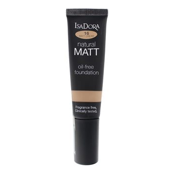 IsaDora Natural Matt Oil-Free Foundation - 16 Cream