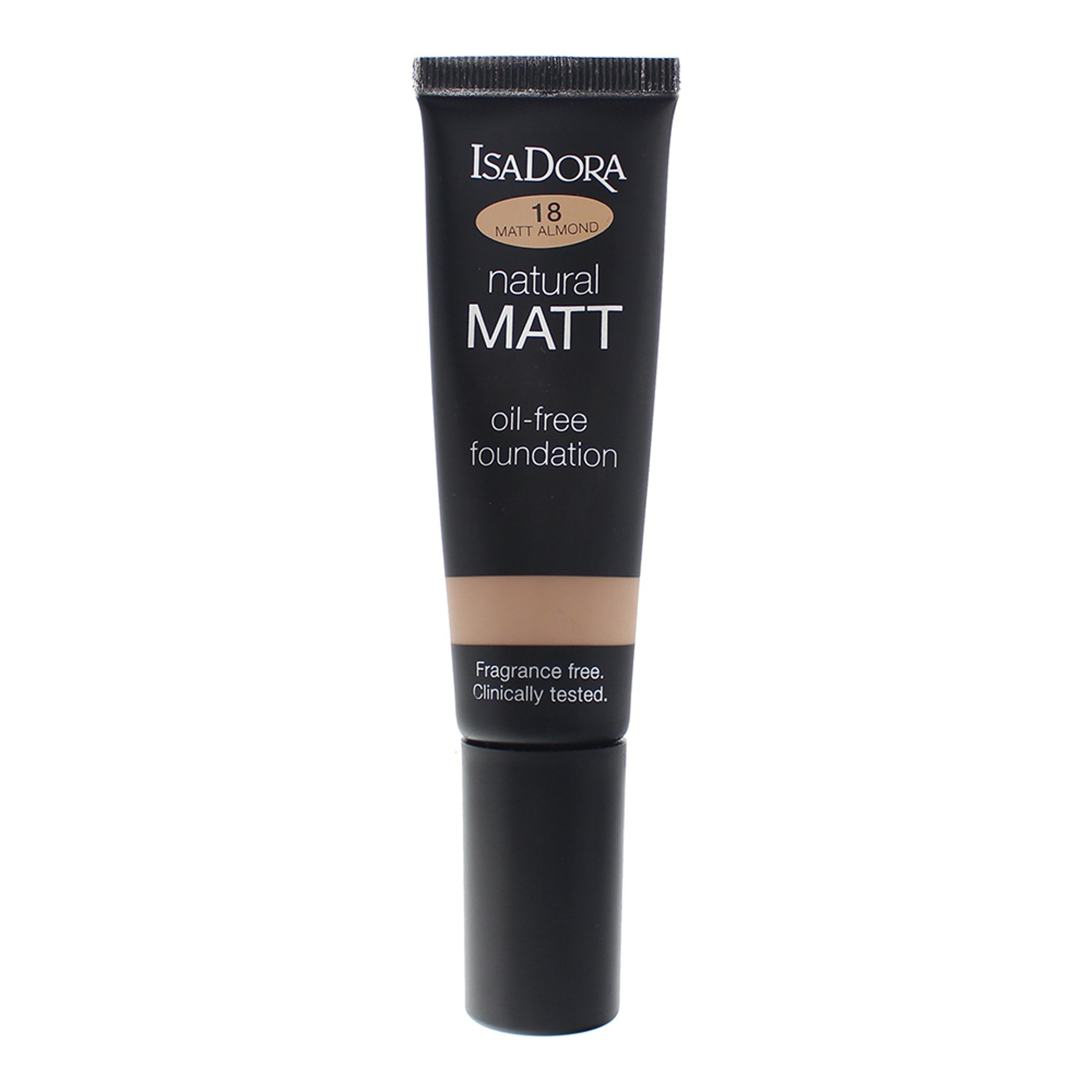 IsaDora Natural Matt Oil-Free Foundation - 18 Almond