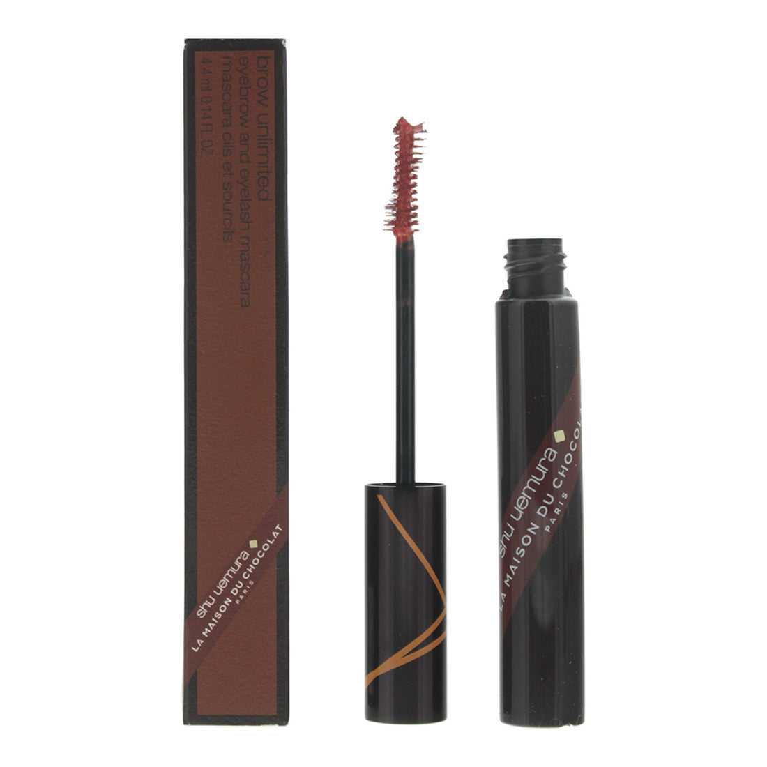 Shu Uemura x La Maison Du Chocolat Brow Unlimited Eyebrow & Eyelash Mascara - Orange Peel