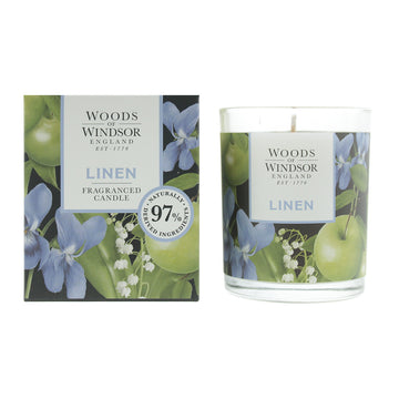 Woods of Windsor Linen Candle