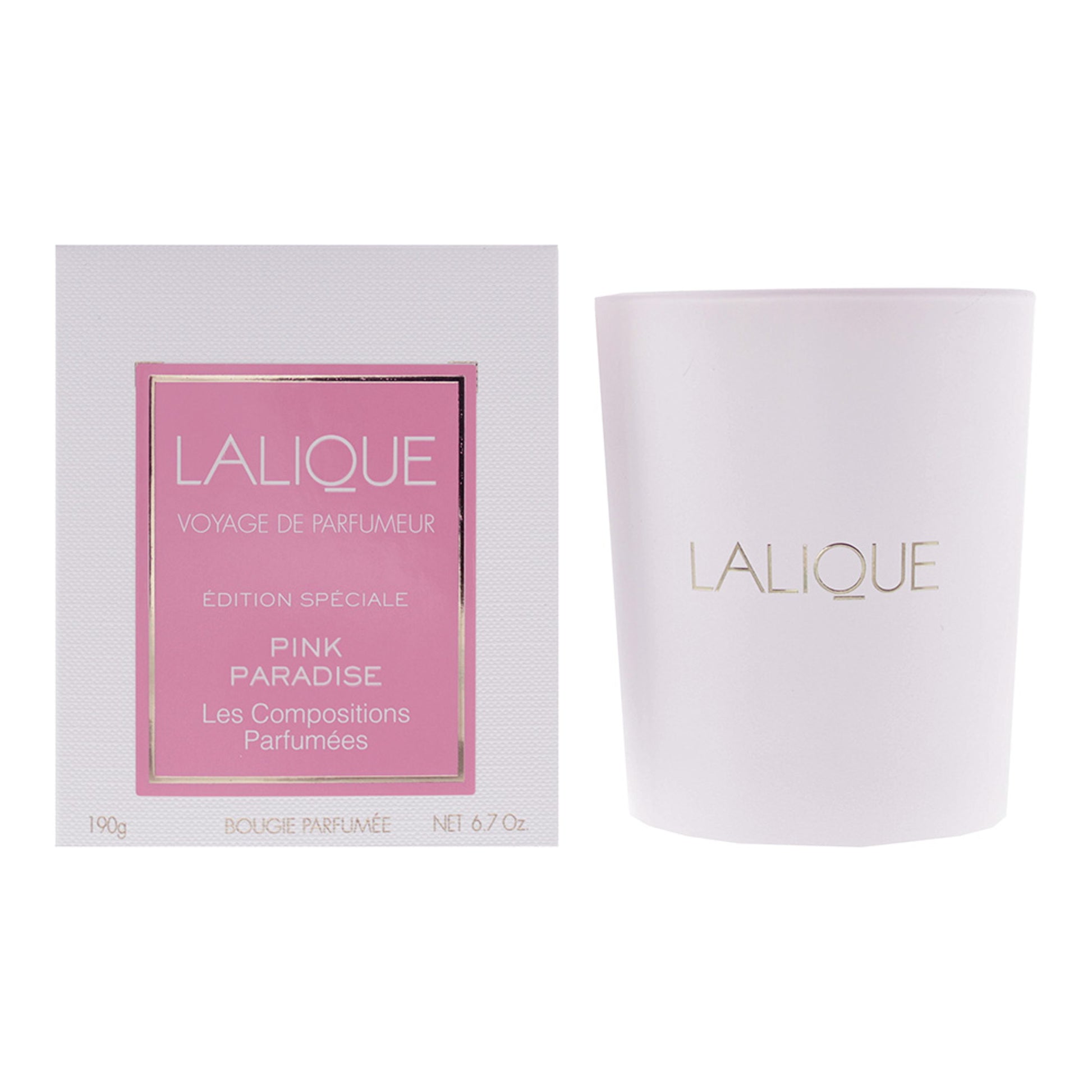 Lalique Les Compositions Parfumées Pink Paradise Candle