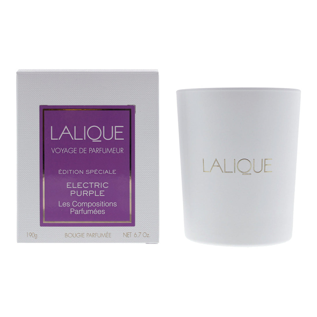 Lalique Les Compositions Parfumées Electric Purple Candle