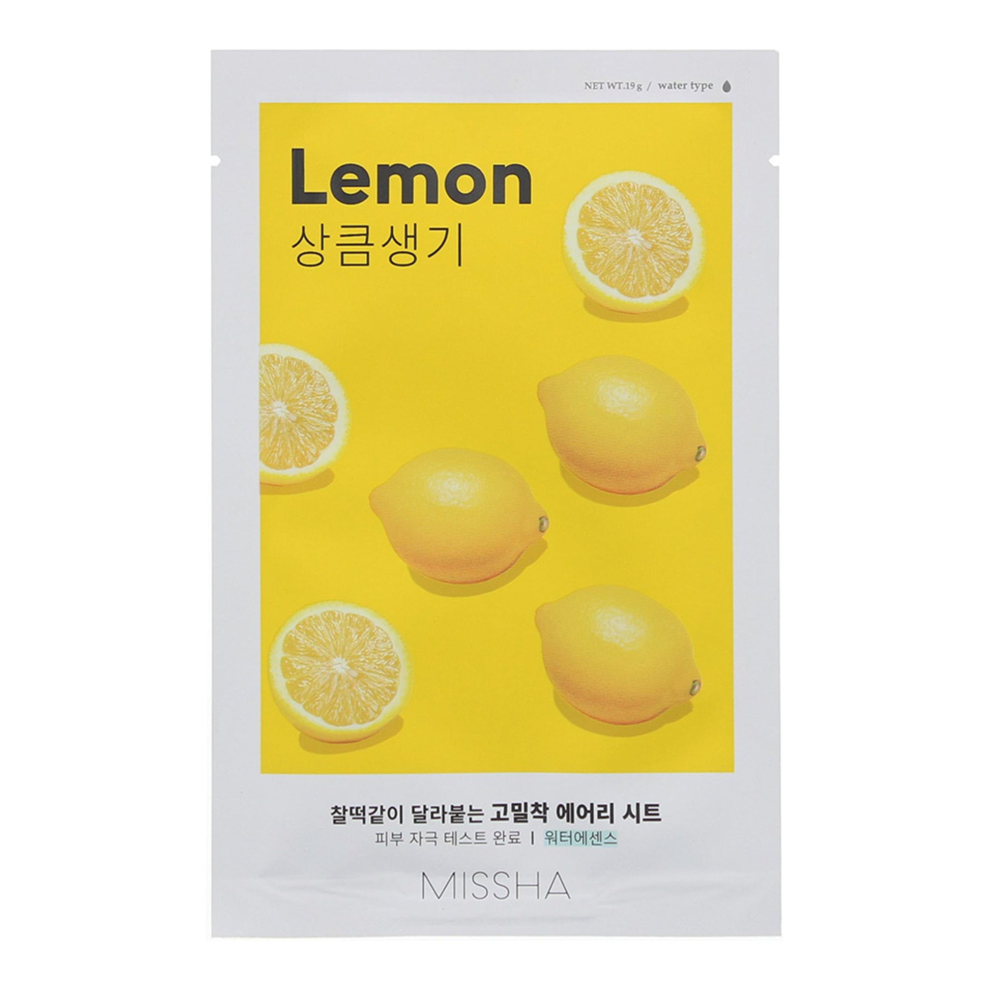 Missha Airy Fit Sheet Mask - Lemon