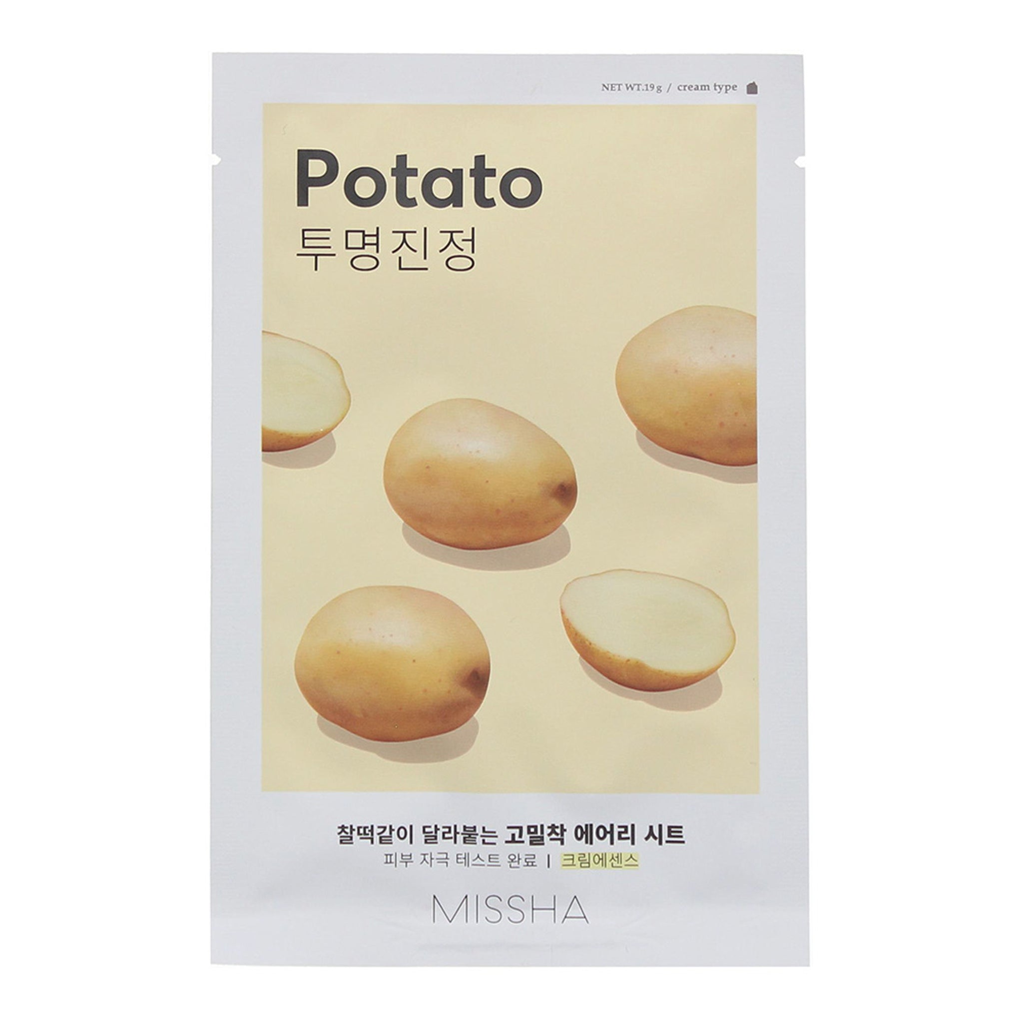 Missha Airy Fit Sheet Mask - Potato