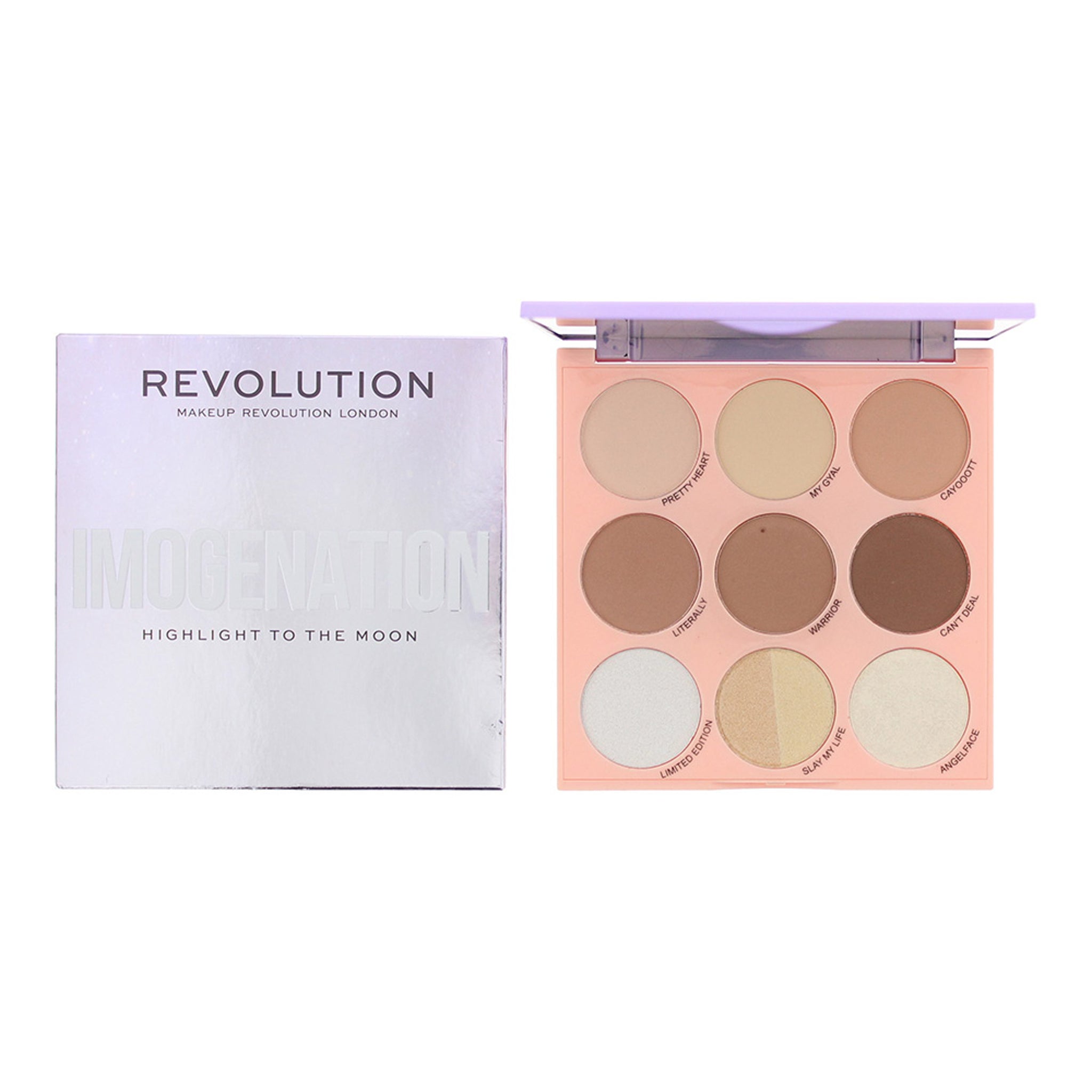 Makeup Revolution Imogenation Highlight To The Moon Face Palette