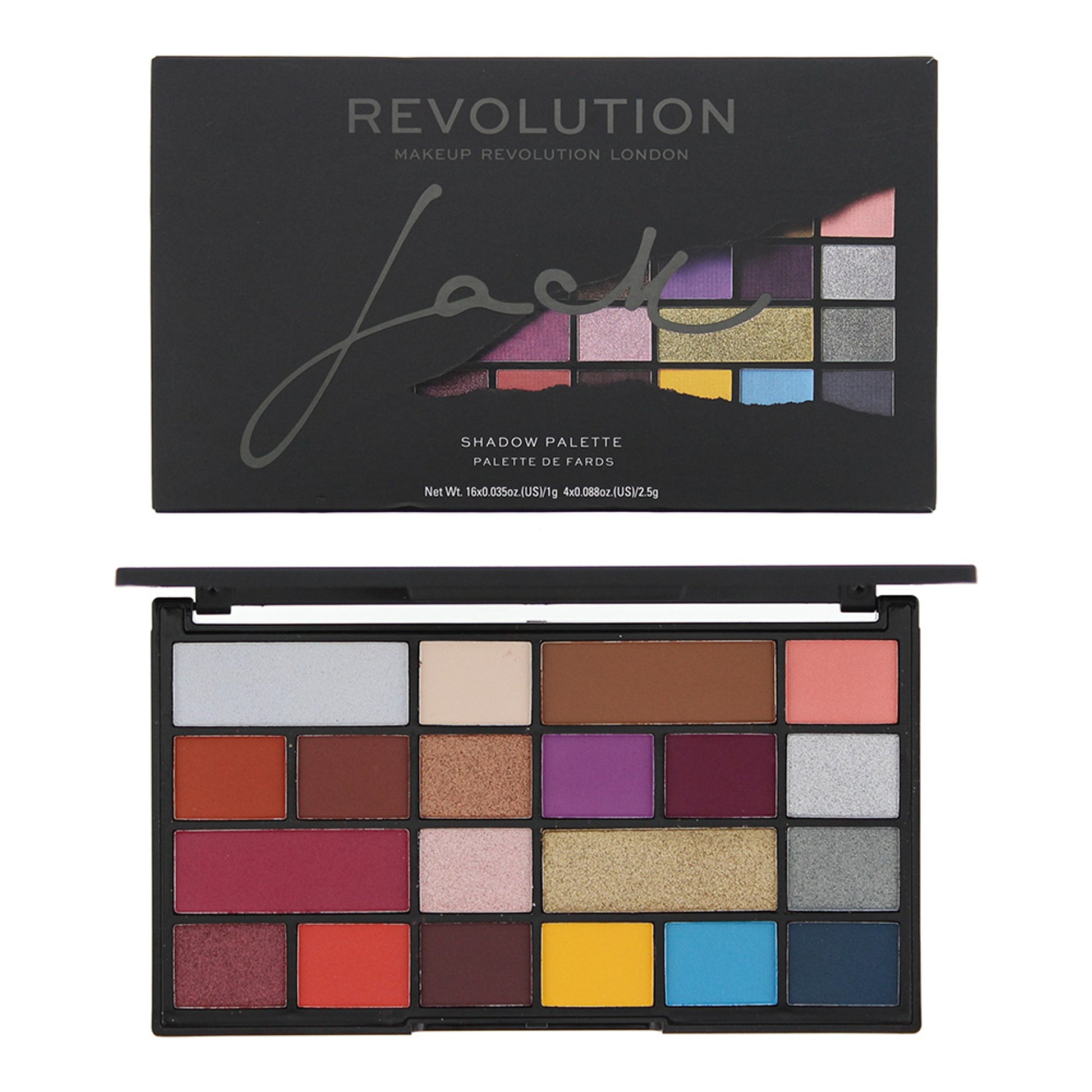 Makeup Revolution X Jack Eyeshadow Palette