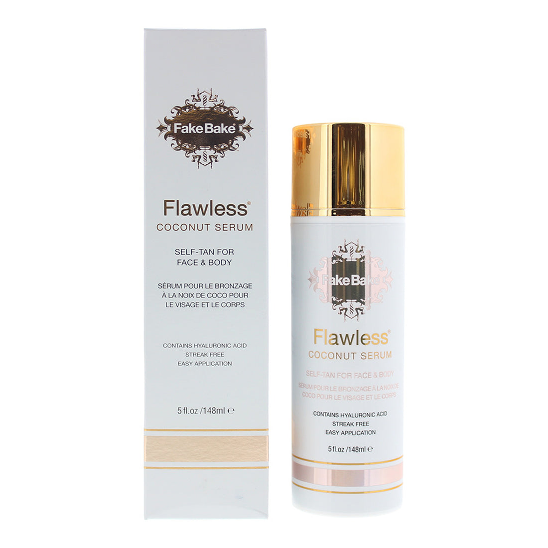 Fake Bake Flawless Coconut Self-Tan For Face & Body Serum