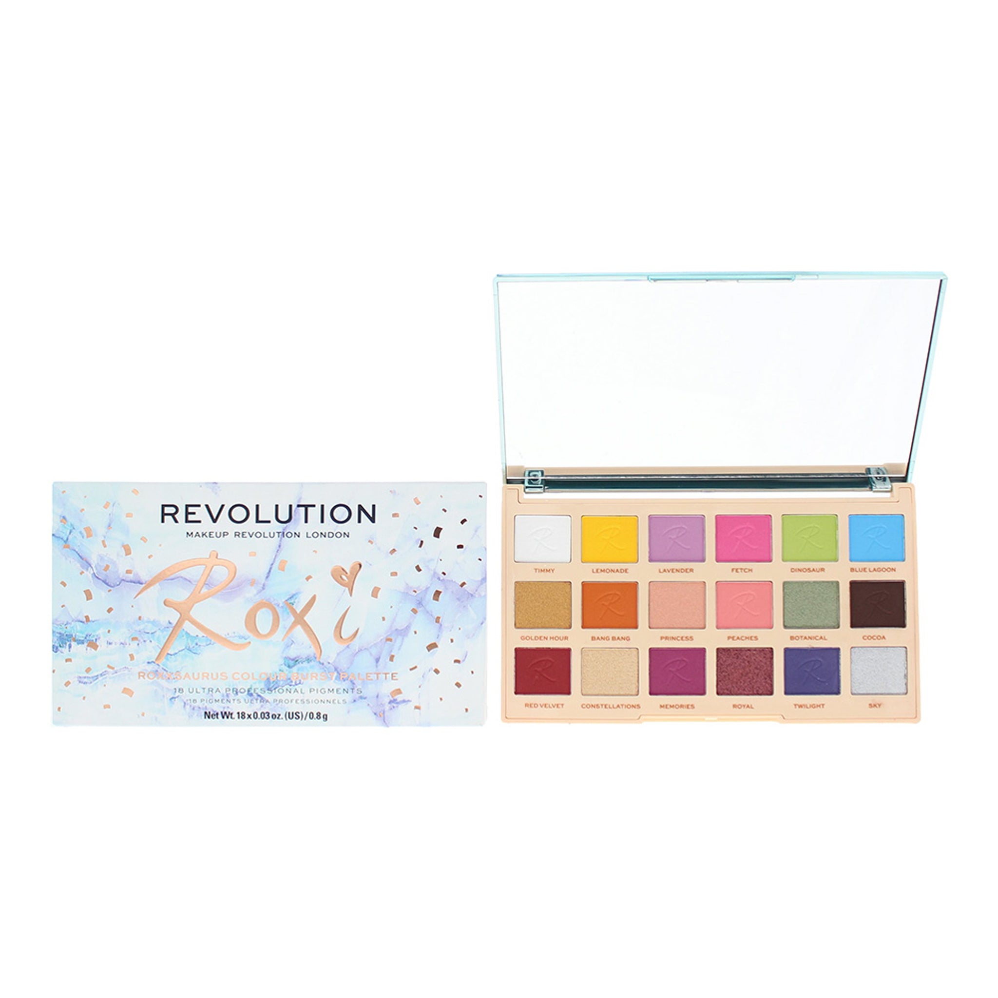 Makeup Revolution X Roxxsaurus Colour Burst Eyeshadow Palette