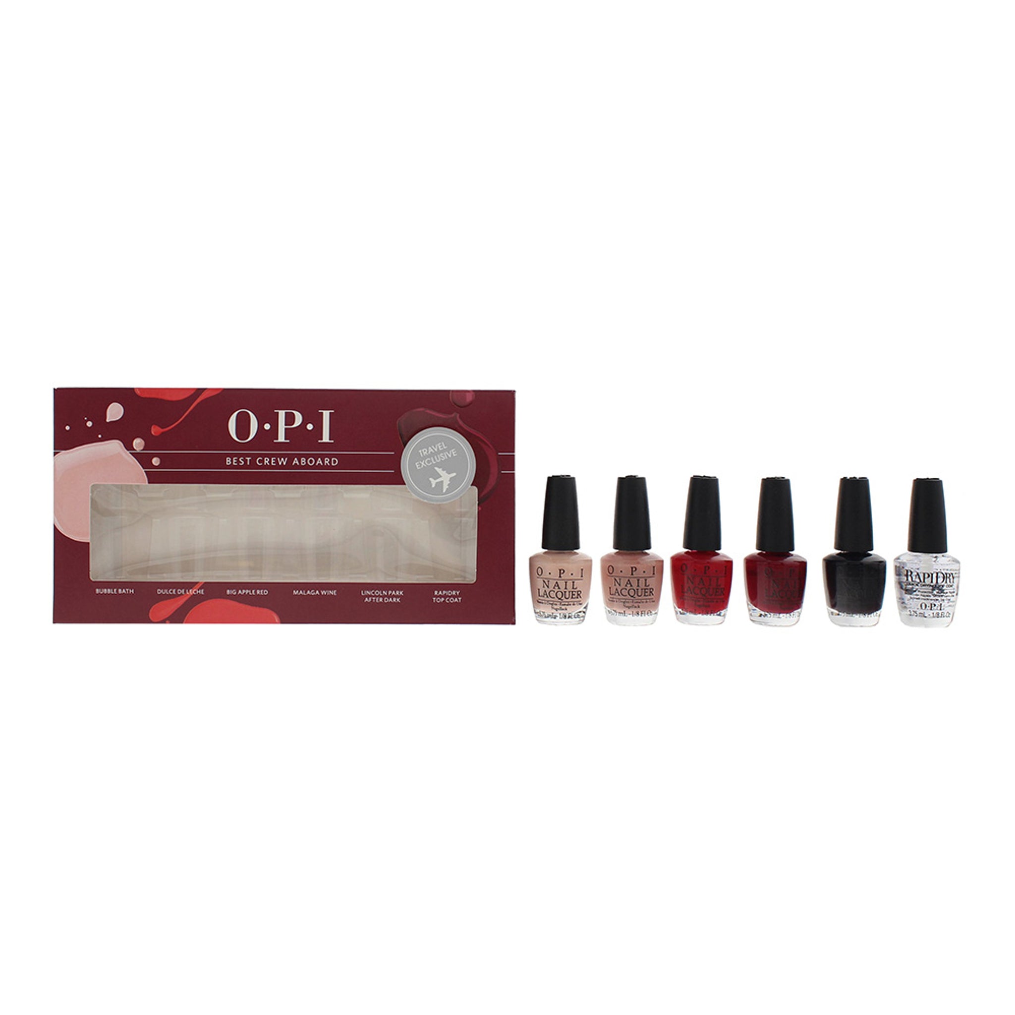 OPI Best Crew Aboard Nail Polish Gift Set 6 Colors