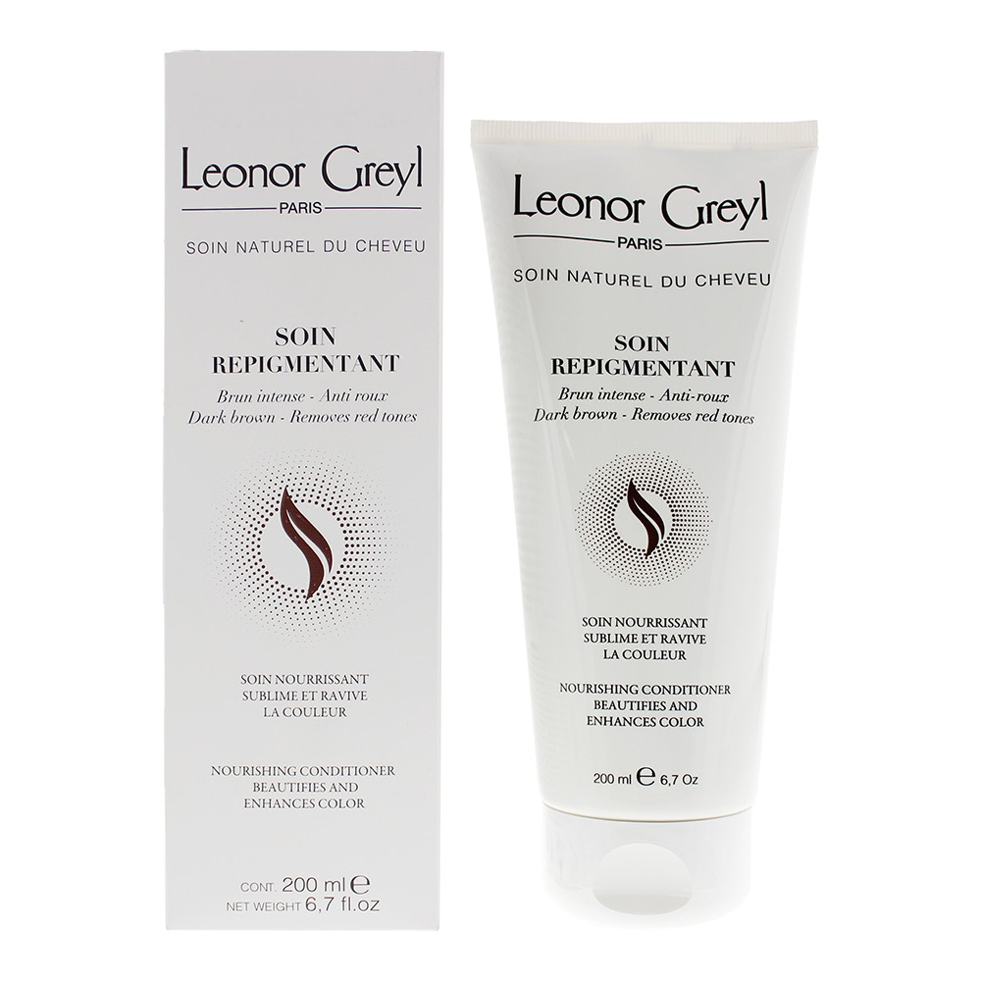 Leonor Greyl Soin Repigmant Color-Enhancing Conditioner - Dark Brown