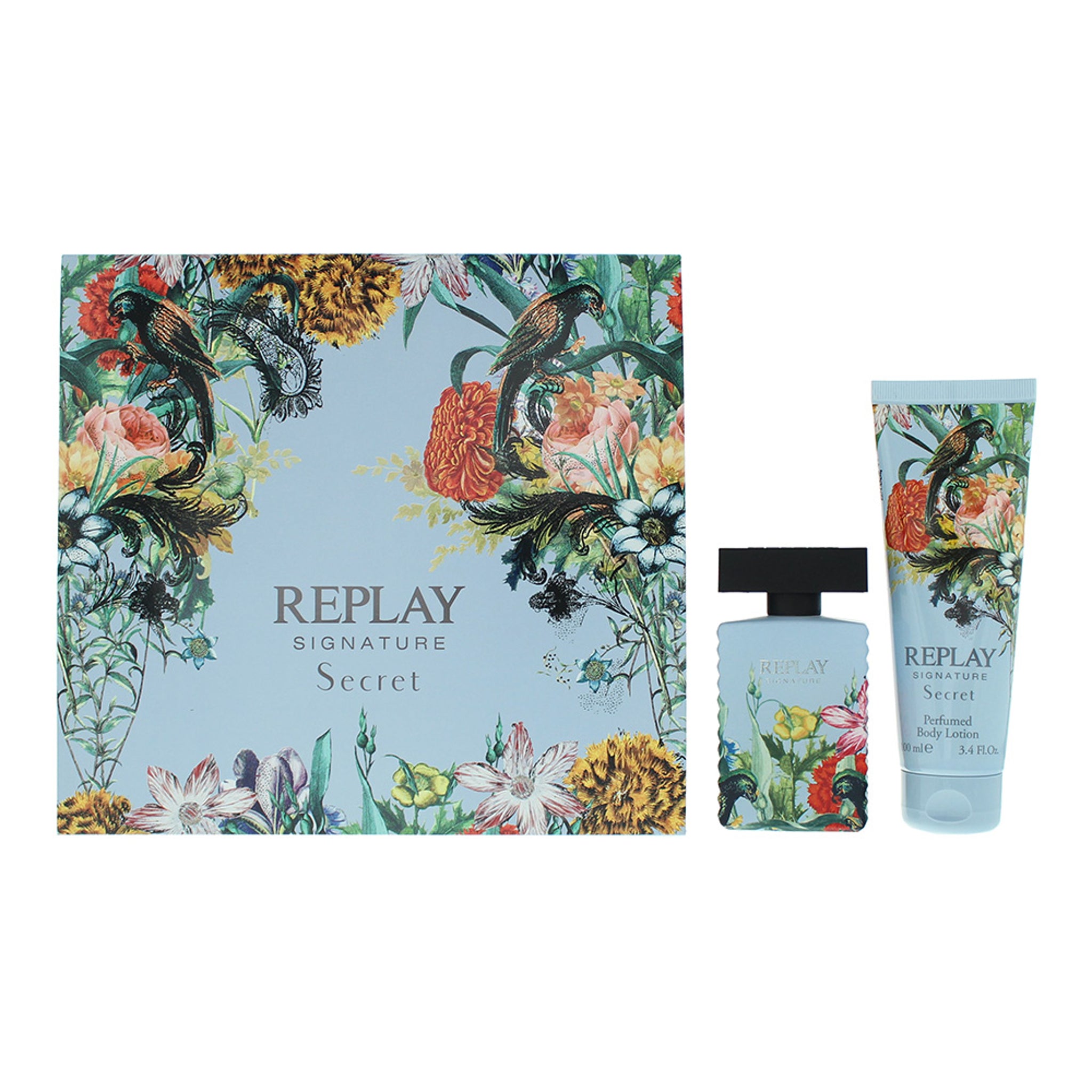 Replay Signature Secret Gift Set 50ml EDT + 100ml Body Lotion