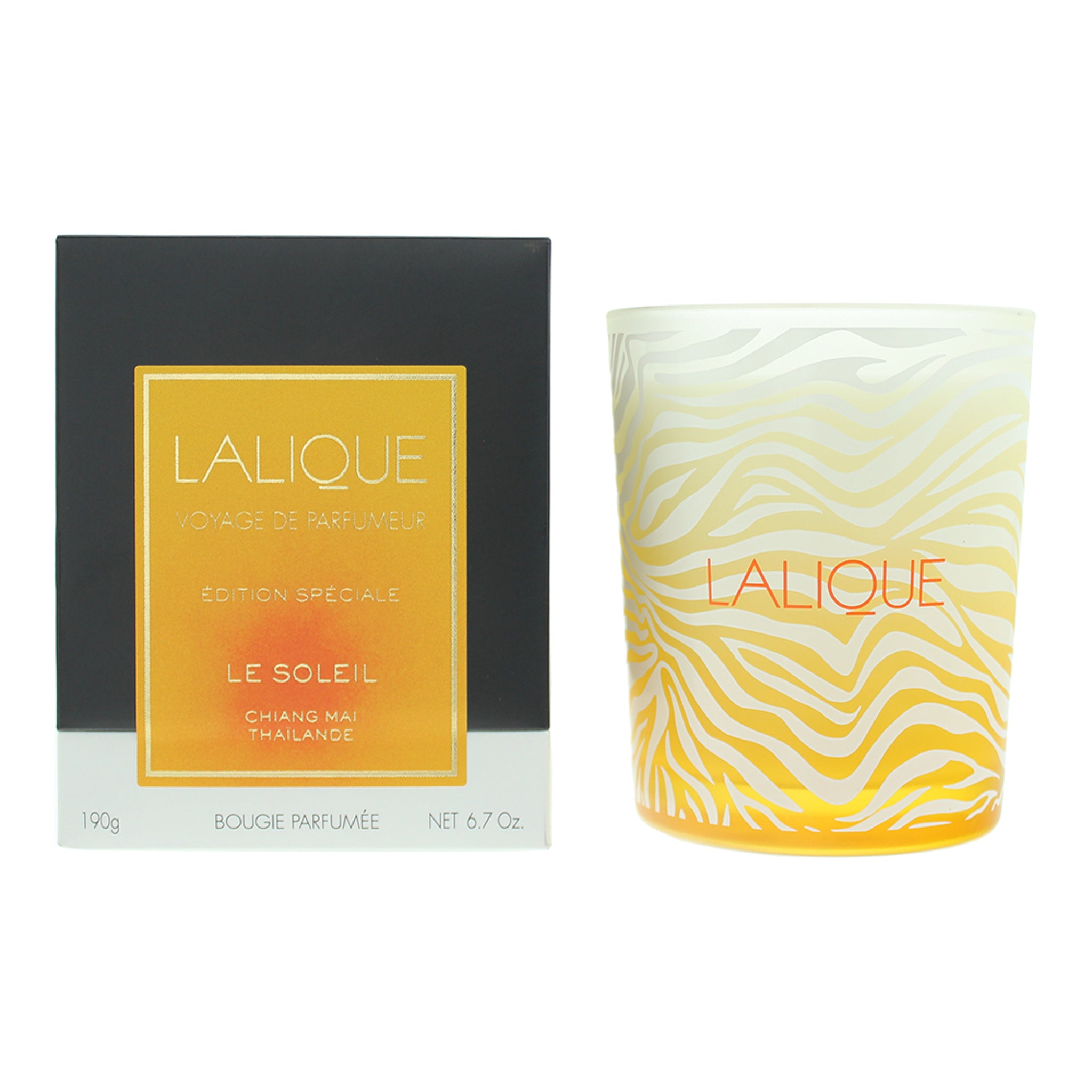 Lalique Candle - Le Soleil Chiang Mai