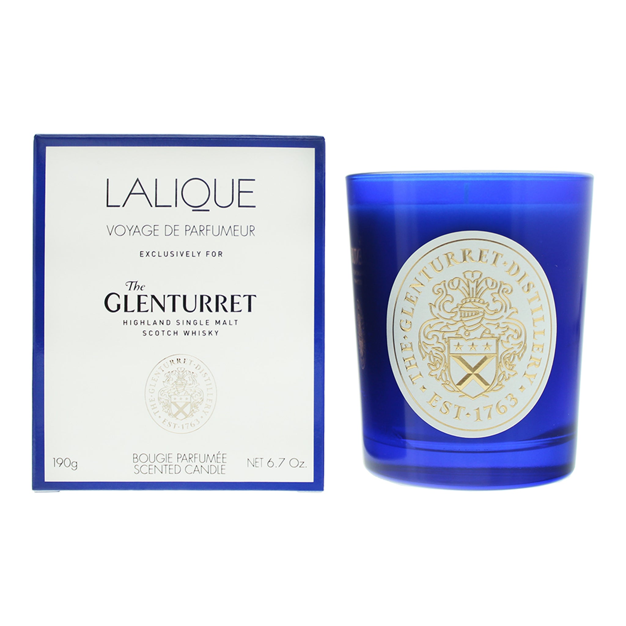 Lalique Candle - The Glenturret