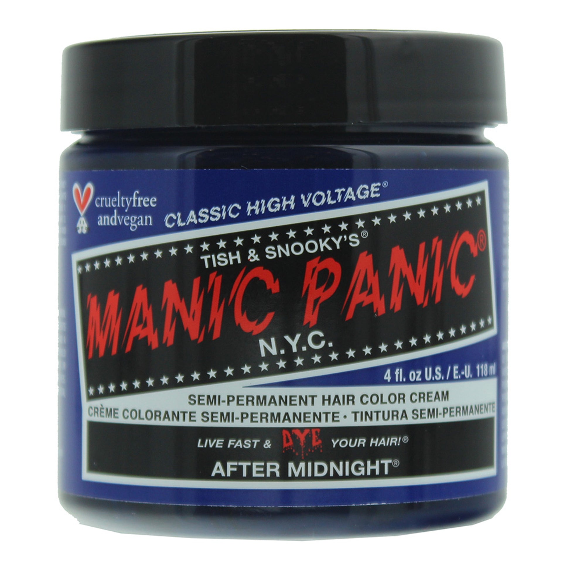 Manic Panic High Voltage Classic Semi-Permanent Hair Colour - After Midnight