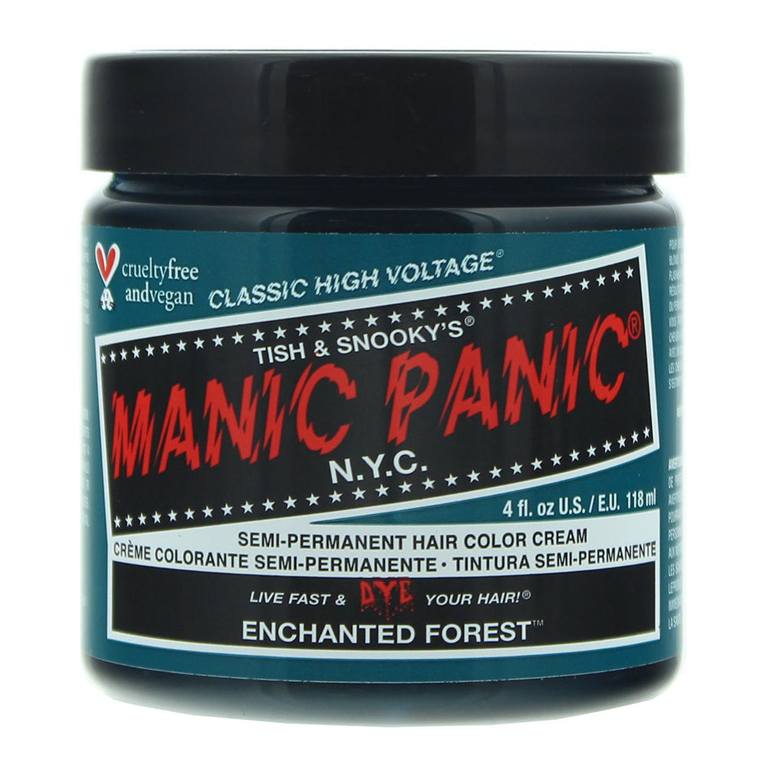 Manic Panic High Voltage Classic Semi-Permanent Hair Colour - Enchanted Forest