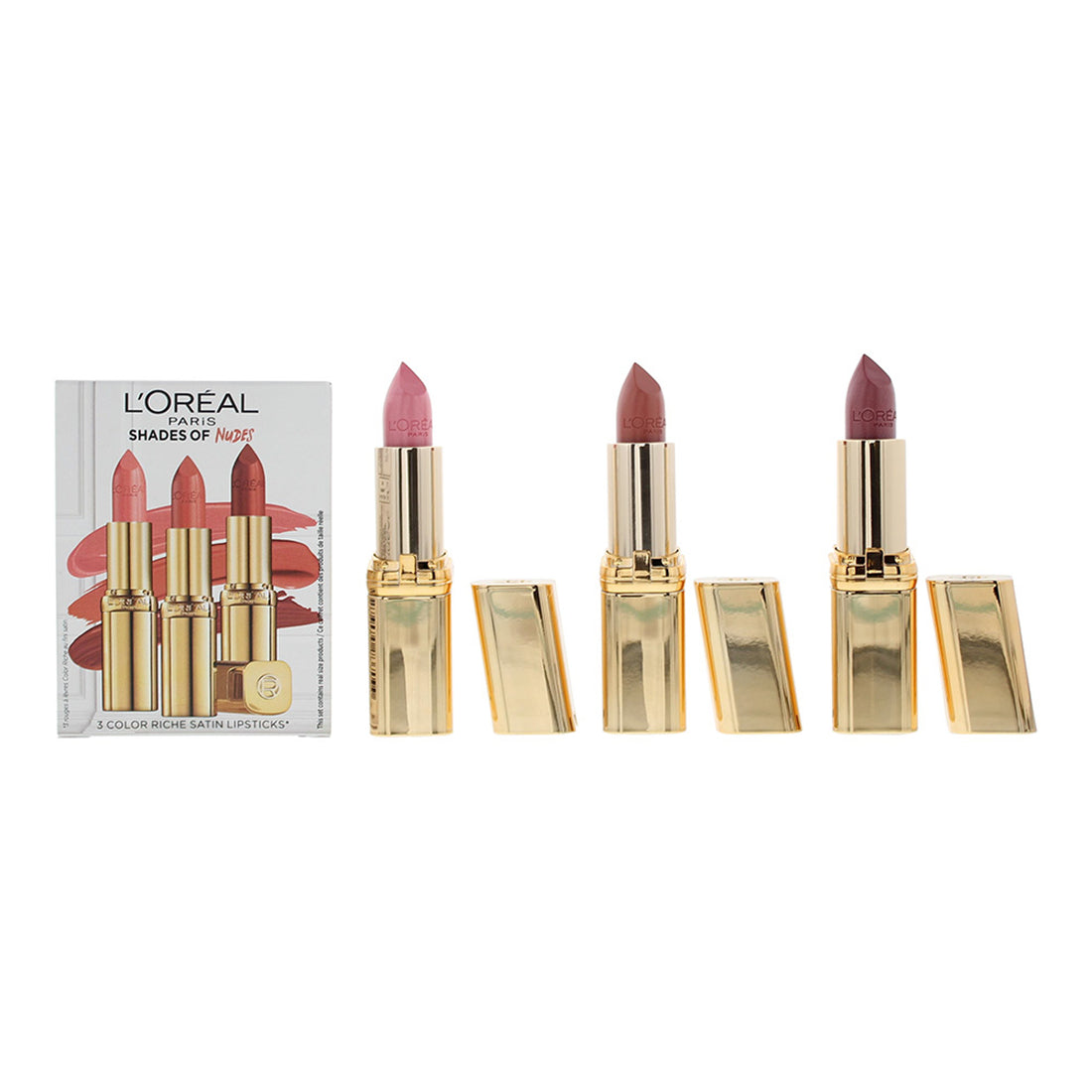 L'Oréal Color Riche Satin Lipstick Trio - 214 Violet Saturne