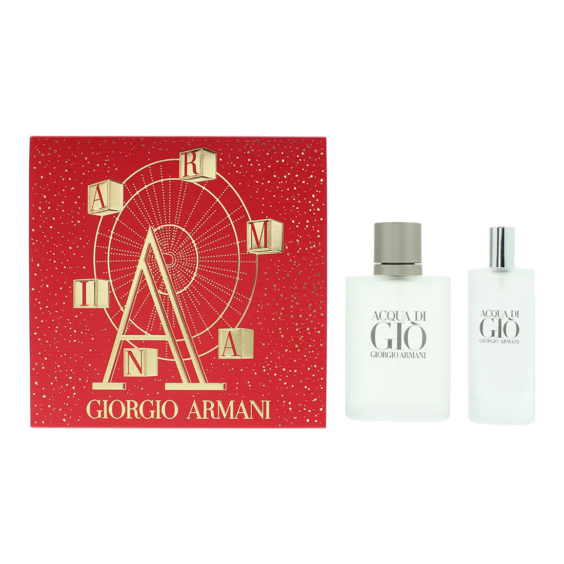 Giorgio Armani Acqua Di Gio Christmas Gift Set 50ml EDT + 15ml EDT