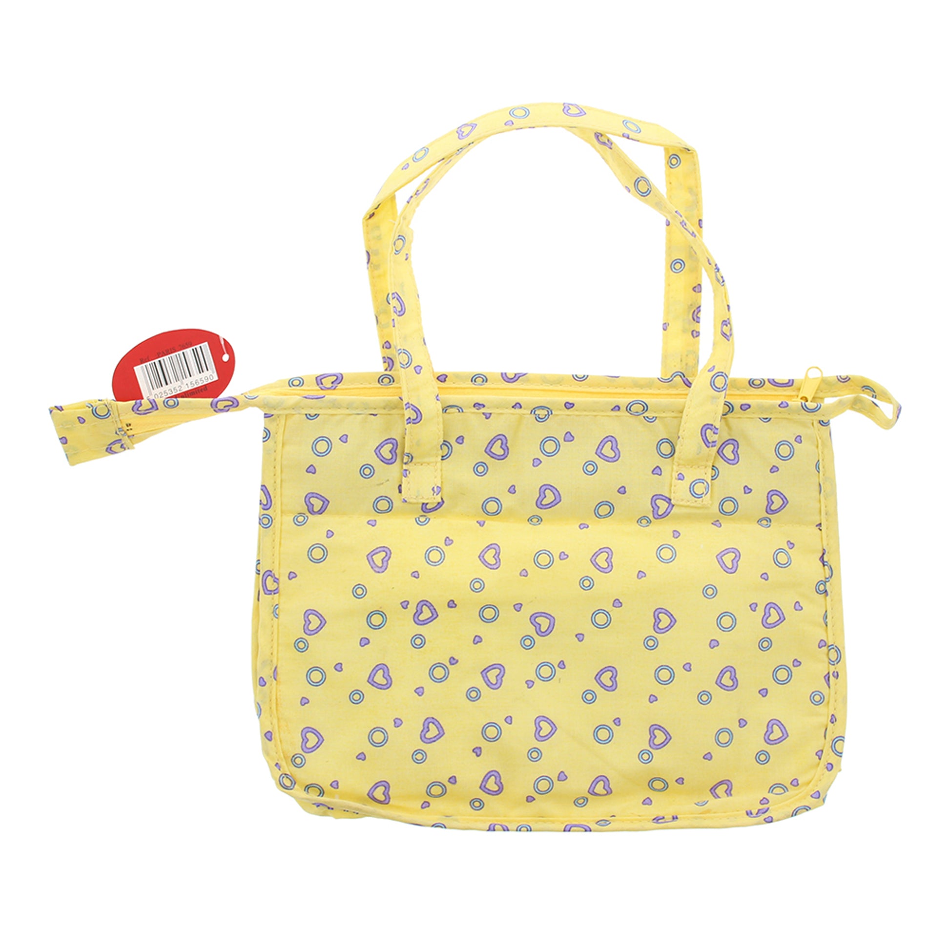 Bags Unlimited Paris Holdall Bag With Handles - Medium Yellow