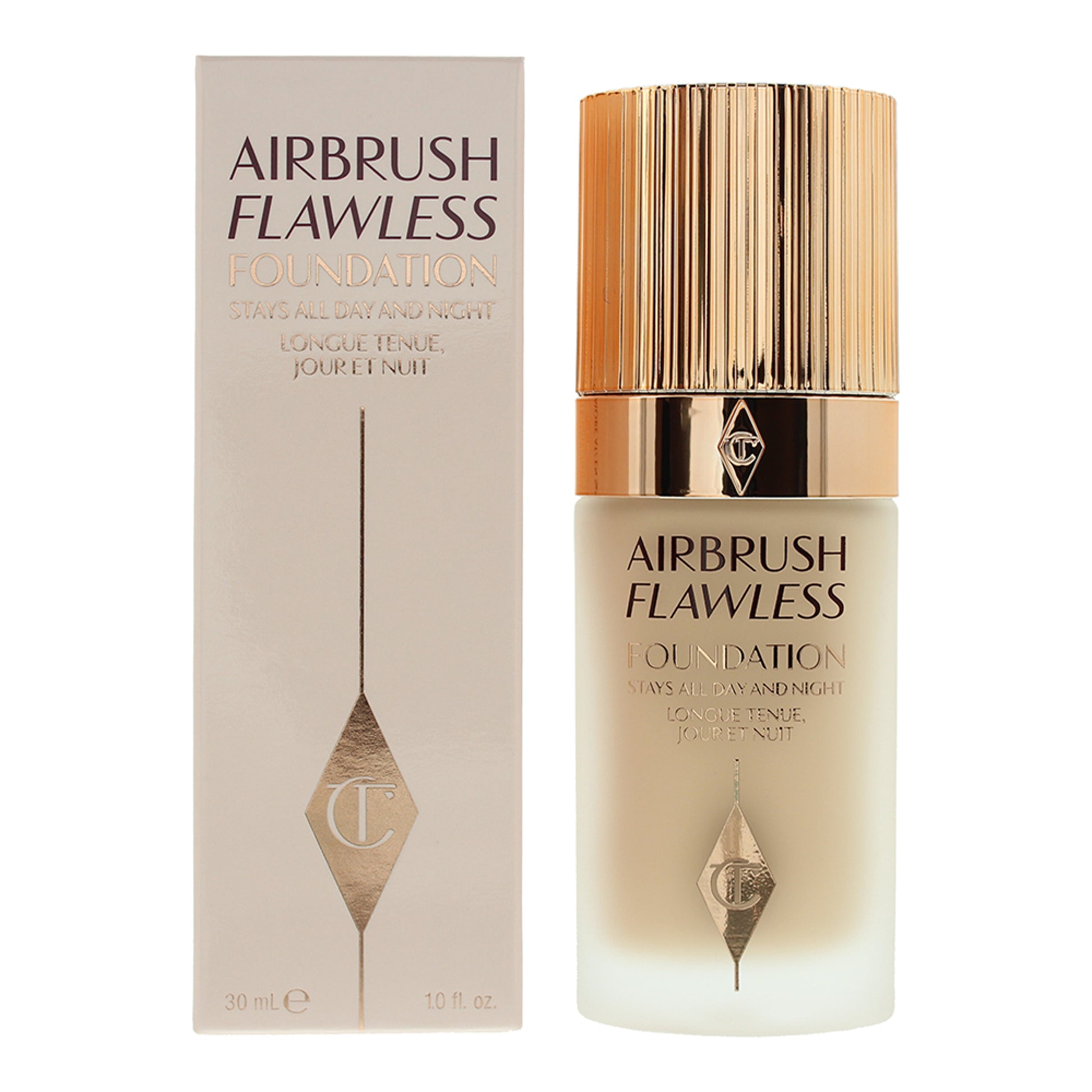 Charlotte Tilbury Airbrush Flawless Stays All Day & Night Foundation - 5 Warm