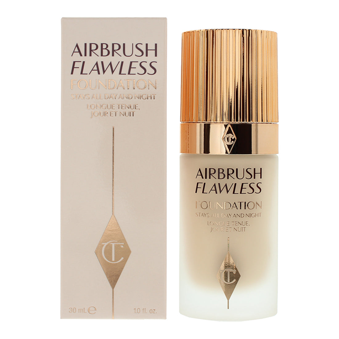 Charlotte Tilbury Airbrush Flawless Stays All Day & Night Foundation - 2 Cool