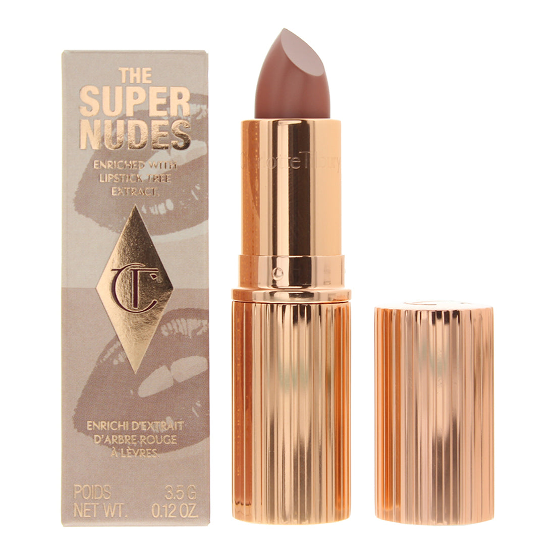 Charlotte Tilbury K.I.S.S.I.N.G The Super Nudes Lipstick - Runway Royalty