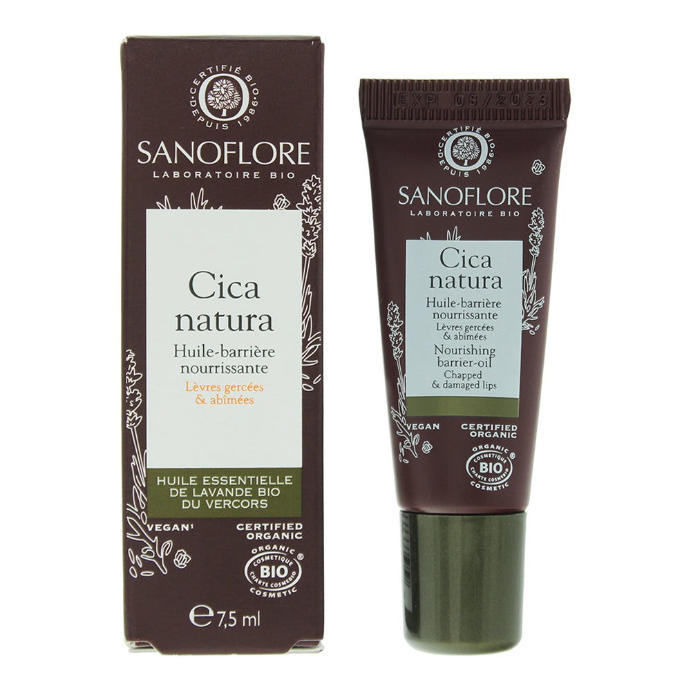 Sanoflore Cica Natura Nourishing Barrier-Oil for Chapped and Damgaged Lips