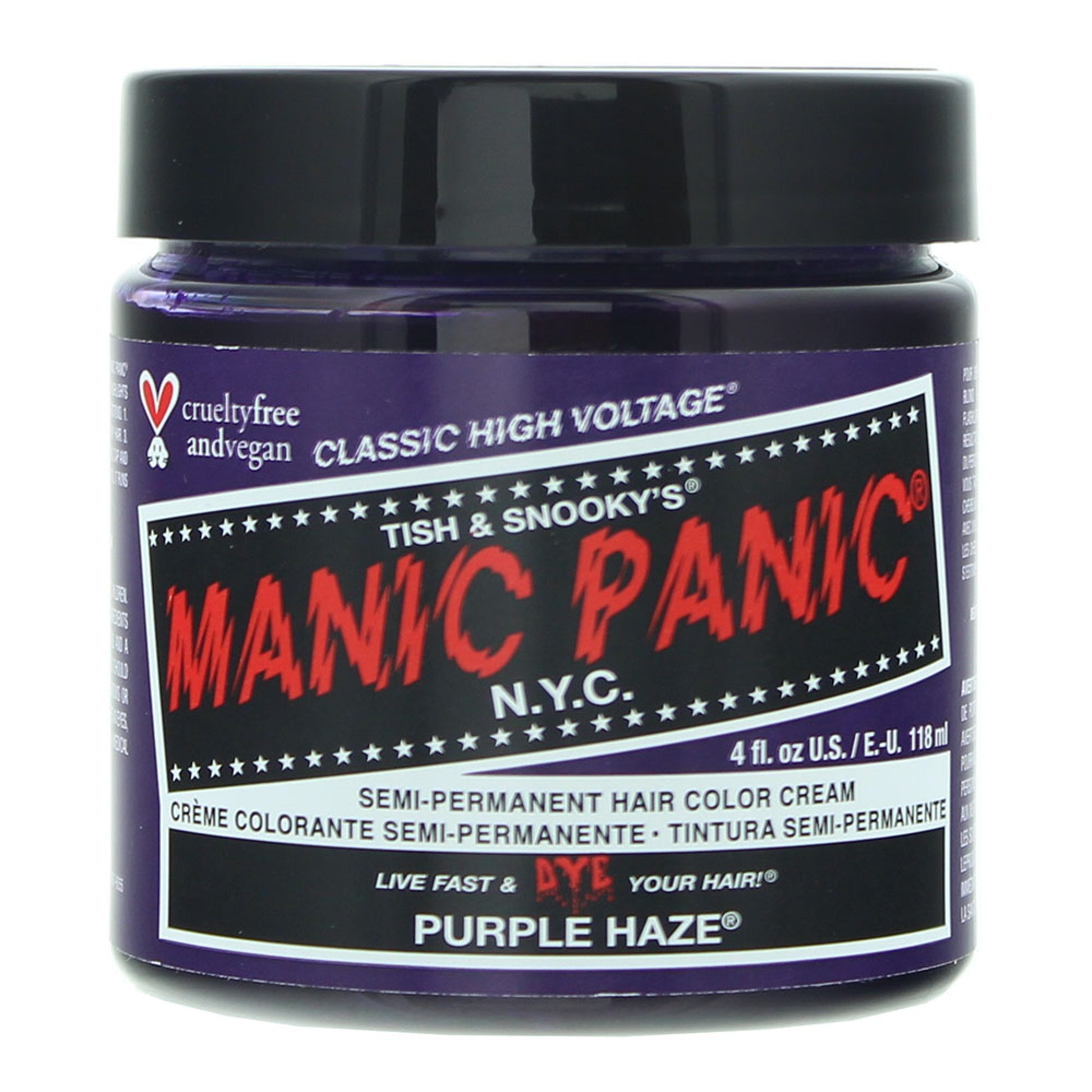 Manic Panic High Voltage Classic Semi-Permanent Hair Colour - Purple Haze