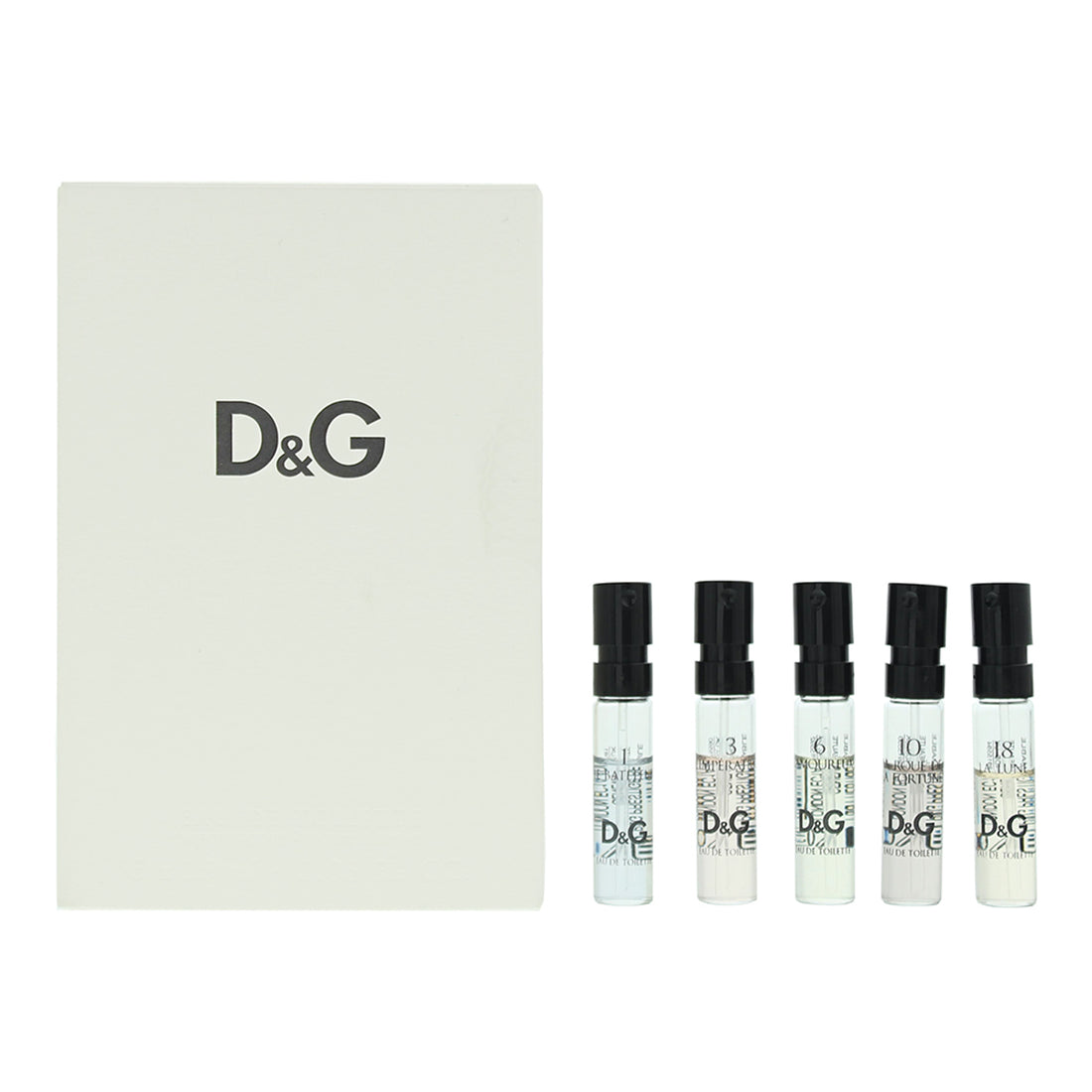 Dolce & Gabbana The Collection Gift Set 5 x 1.5ml (1 + 3 + 6 + 10 + 18)