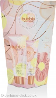 The Kind Edit Co. Bubble Boutique Scrunchie Gift Set 50ml Hand Cream + 8ml Lip Balm + Scrunchie