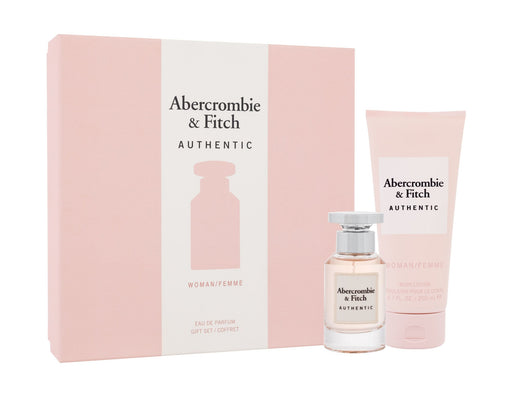 Abercrombie & Fitch Authentic Woman Gift Set 50ml EDP + 200ml Body Lotion