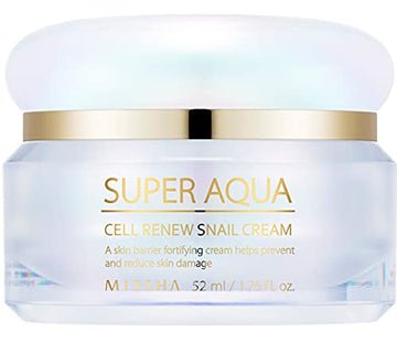 Missha Super Aqua Cell Renew Snail Cream - For Dry Skin