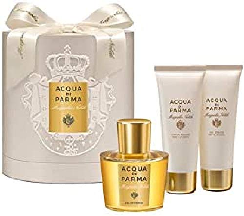 Acqua di Parma Magnolia Nobile Gift Set 100ml EDP + 75ml Shower Gel + 75 Body Creme